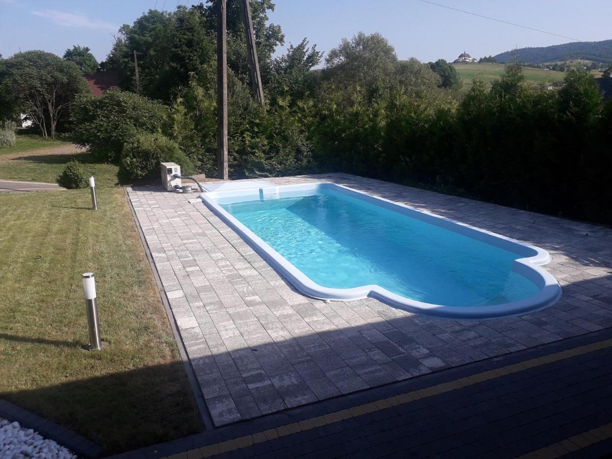 Jaskowa Chata Bieszczady Apartament Z Basenem Baligrod Bagian luar foto